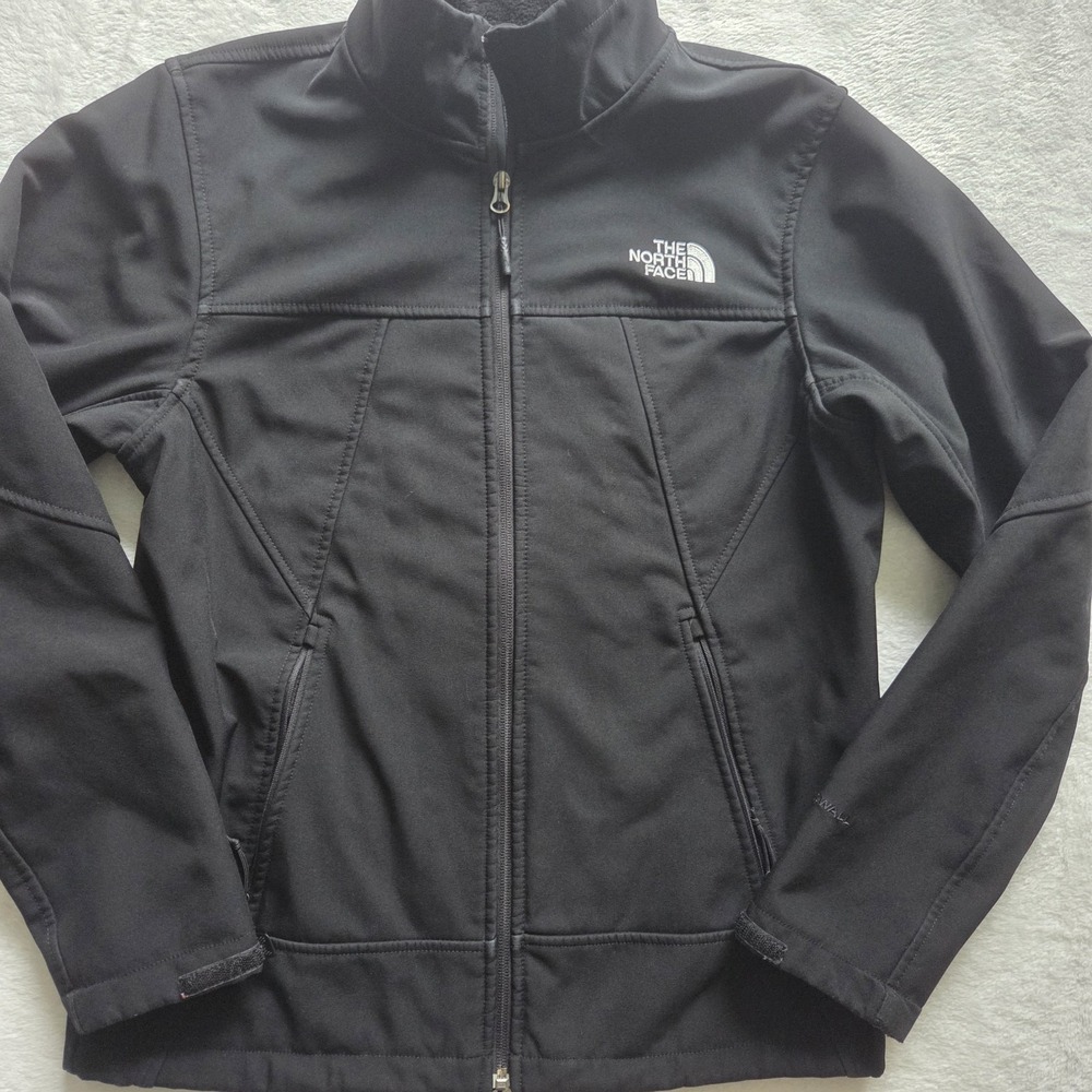 NORTH FACE Apex Chromium Thermal Soft Shell Zip Sweater Jacket Mens Small Read